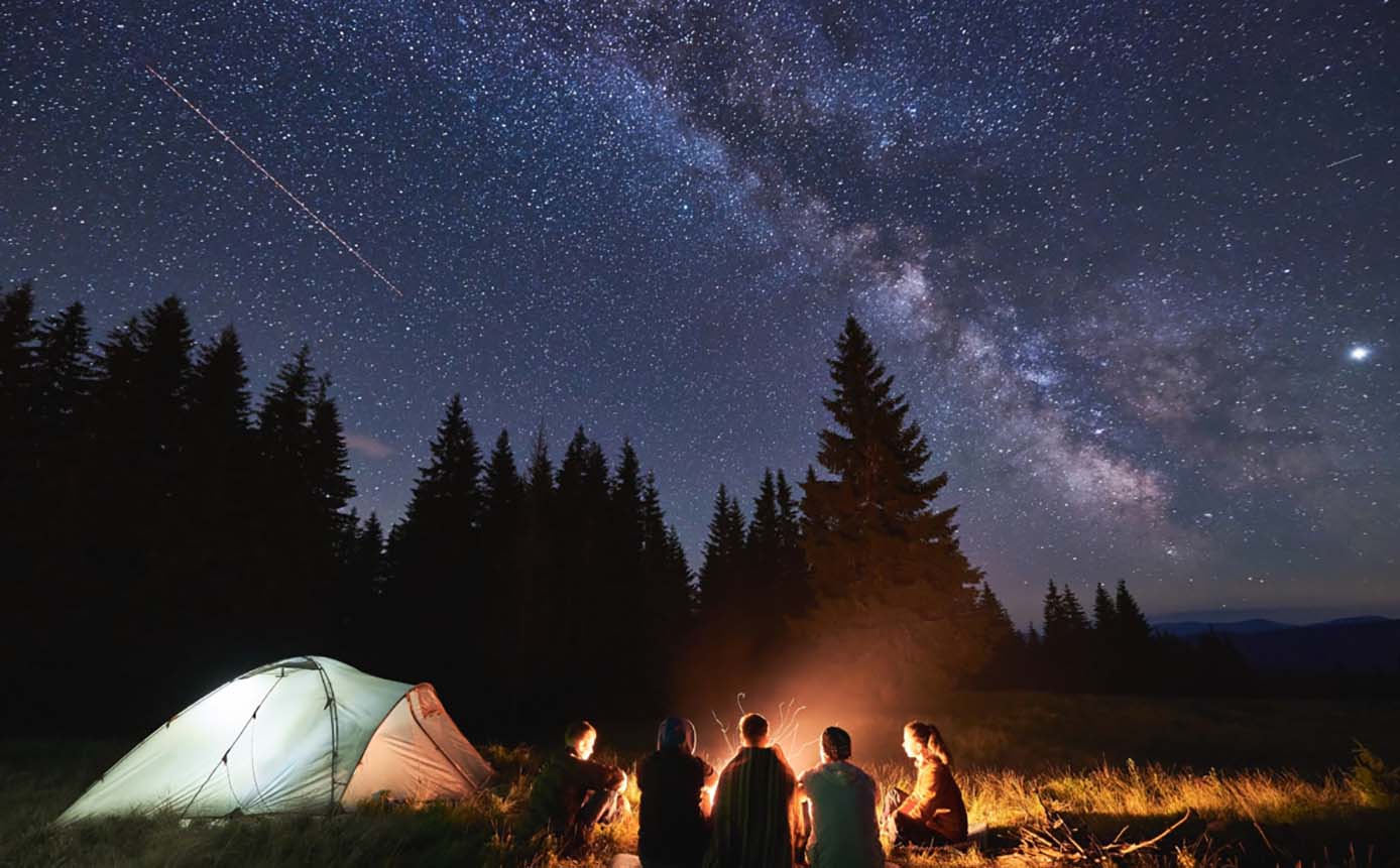 Camping Under the Stars and Beside the Fire in Richmond