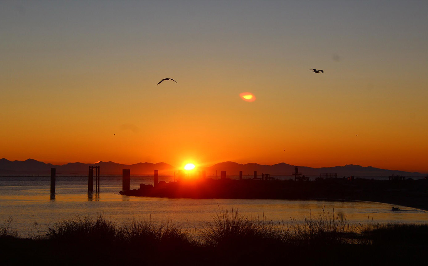 Capturing the Stunning Sunset on the Richmond Coast